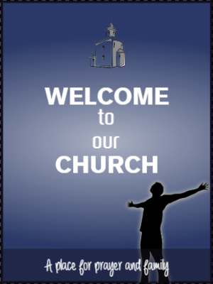 Custom Outdoor Yard Signs Multiple Sizes Welcome To Our Church
