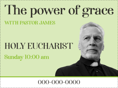 Custom Outdoor Yard Signs Multiple Sizes The Power  Of Grace