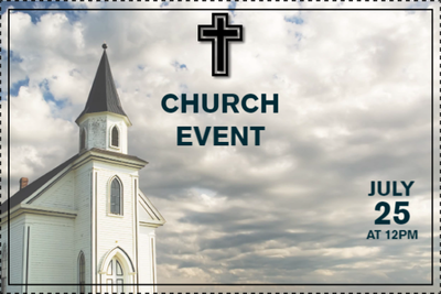 Custom Outdoor Yard Signs Multiple Sizes Church Event