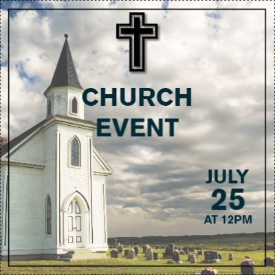 Custom Outdoor Yard Signs Multiple Sizes Church Event