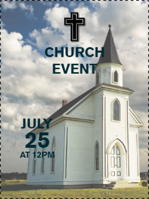 Custom Outdoor Yard Signs Multiple Sizes Church Event