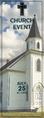 Custom Outdoor Yard Signs Multiple Sizes Church Event