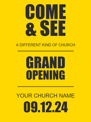 Custom Outdoor Yard Signs Multiple Sizes Come and See