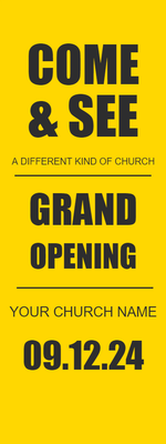 Custom Outdoor Yard Signs Multiple Sizes Come and See