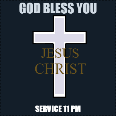 Custom Outdoor Yard Signs Multiple Sizes Jesus Christ