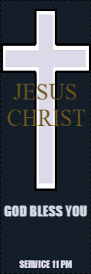Custom Outdoor Yard Signs Multiple Sizes Jesus Christ