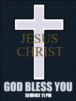 Custom Outdoor Yard Signs Multiple Sizes Jesus Christ