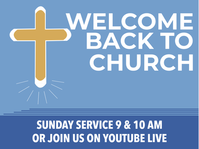 Custom Outdoor Yard Signs Multiple Sizes Welcome Back To Church