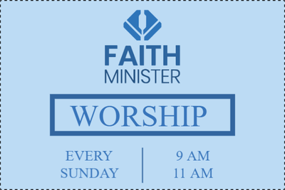 Custom Outdoor Yard Signs Multiple Sizes Faith Minister