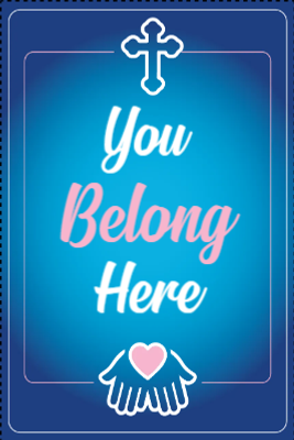 Custom Outdoor Yard Signs Multiple Sizes You Belong Here