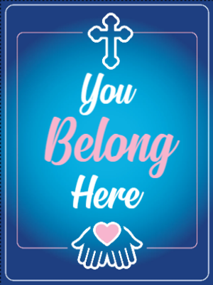 Custom Outdoor Yard Signs Multiple Sizes You Belong Here
