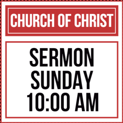 Custom Outdoor Yard Signs Multiple Sizes Church of Christ