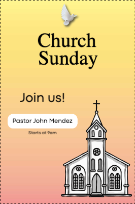 Custom Outdoor Yard Signs Multiple Sizes Church Sunday