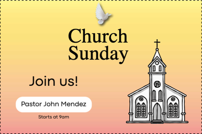 Custom Outdoor Yard Signs Multiple Sizes Church Sunday