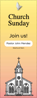 Custom Outdoor Yard Signs Multiple Sizes Church Sunday