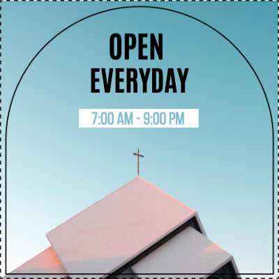 Custom Outdoor Yard Signs Multiple Sizes Open Everyday
