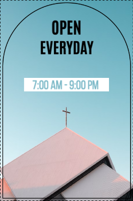 Custom Outdoor Yard Signs Multiple Sizes Open Everyday