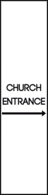 Custom Outdoor Yard Signs Multiple Sizes Church Entrance