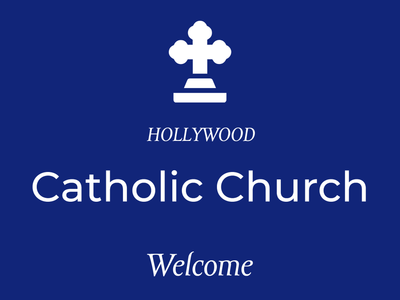 Custom Outdoor Yard Signs Multiple Sizes Catholic Church
