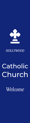 Custom Outdoor Yard Signs Multiple Sizes Catholic Church