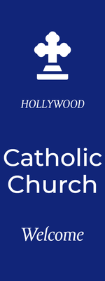 Custom Outdoor Yard Signs Multiple Sizes Catholic Church