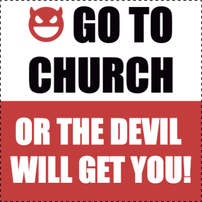 Custom Outdoor Yard Signs Multiple Sizes Go To Church