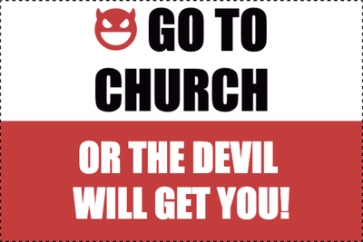 Custom Outdoor Yard Signs Multiple Sizes Go To Church