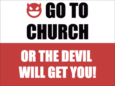 Custom Outdoor Yard Signs Multiple Sizes Go To Church