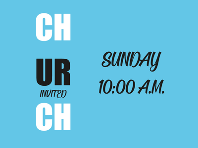 Custom Outdoor Yard Signs Multiple Sizes Church Invites You