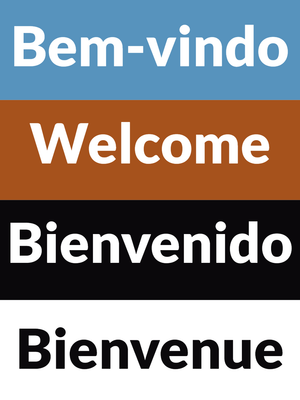 Custom Outdoor Yard Signs Multiple Sizes Welcome