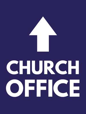 Custom Outdoor Yard Signs Multiple Sizes Church Office