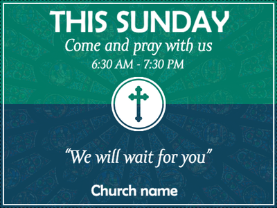 Custom Outdoor Yard Signs Multiple Sizes Come and Pray