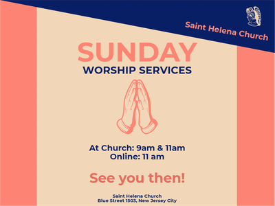 Custom Outdoor Yard Signs Multiple Sizes Saint Helena Church