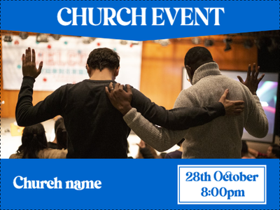 Custom Outdoor Yard Signs Multiple Sizes Church Event