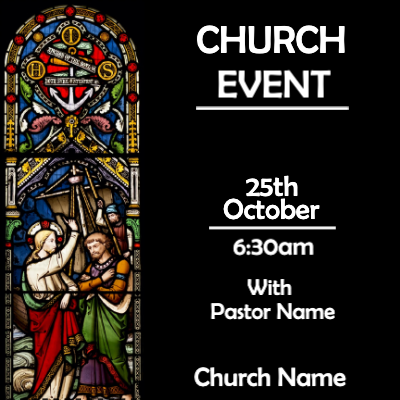 Custom Outdoor Yard Signs Multiple Sizes Church Event