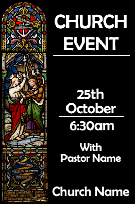 Custom Outdoor Yard Signs Multiple Sizes Church Event