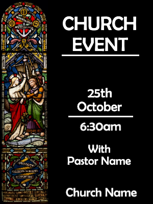 Custom Outdoor Yard Signs Multiple Sizes Church Event