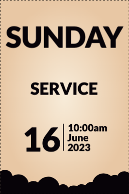 Custom Outdoor Yard Signs Multiple Sizes Sunday Service