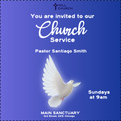 Custom Outdoor Yard Signs Multiple Sizes Church Service
