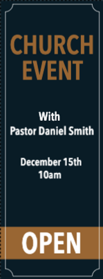 Custom Outdoor Yard Signs Multiple Sizes Church Event