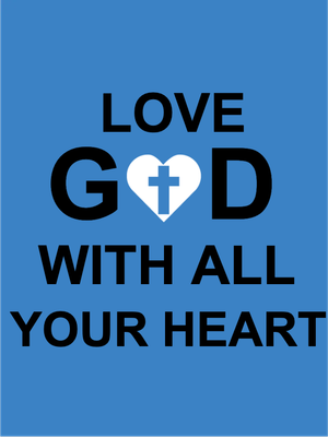 Custom Outdoor Yard Signs Multiple Sizes Love God