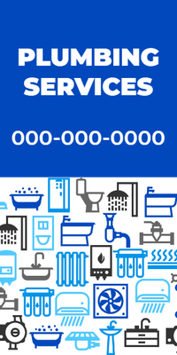 Custom Car Magnets Multiple Sizes Plumbing Services