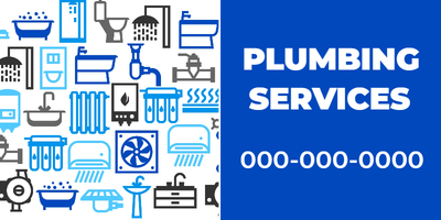 Custom Car Magnets Multiple Sizes Plumbing Services