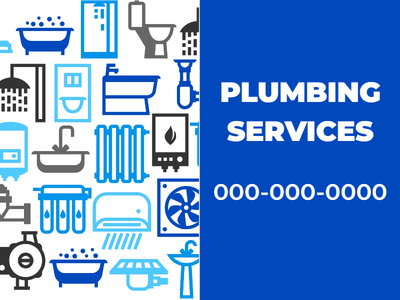 Custom Car Magnets Multiple Sizes Plumbing Services