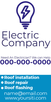 Custom Car Magnets Multiple Sizes Electric Company