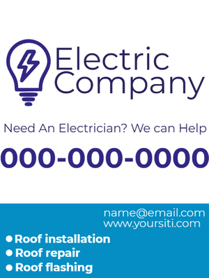 Custom Car Magnets Multiple Sizes Electric Company