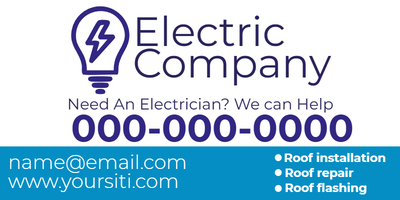 Custom Car Magnets Multiple Sizes Electric Company