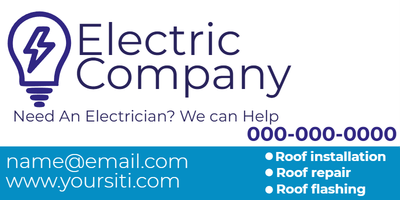 Custom Car Magnets Multiple Sizes Electric Company