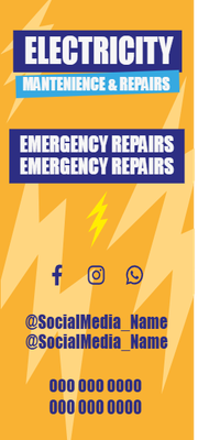 Custom Car Magnets Multiple Sizes Electricity Maintenance & Repairs