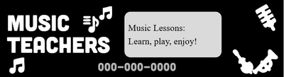 Custom Car Magnets Multiple Sizes Music Teachers 1